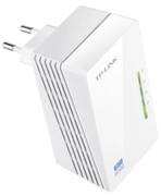 TP-LINKTL-WPA4220N300AV500PowerlineAdapter,CompactSize,300MbpsPowerlineDatarate,1LanPort,PowerSocket,HomePlugAV,GreenPowerline,PlugandPlay,PairButton,Range300metersinhouse