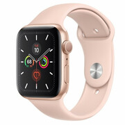 AppleWatch5,Gold,40mm,AluminiumCasewithPinkSandSportBand,GPS(MWV72)
