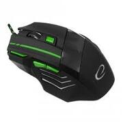EsperanzaWOLFMX201,OpticalMouseforprofessionalgameplayers,7D,800/1200/1600/2400DPI,illuminated,braidedcable2m,USB,Green
