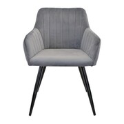 ScaunDC-1936Iris~Grey+Black