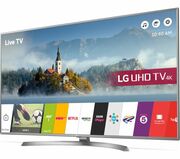 ТелевизорLG75UJ675V