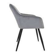 ScaunDC-1936Iris~Grey+Black