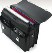 DicotaN13419L-V1ExecutiveStyleBag(Leather),15.4"-17"(black),NotebookBag