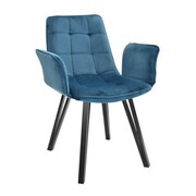 ScaunDC-18~Blue+Black