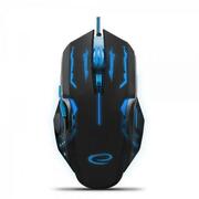 EsperanzaAPACHEMX403,OpticalMouseforprofessionalgameplayers,6D,800/1200/1600/2400DPI,illuminated,braidedcable1.5m,USB,Blue