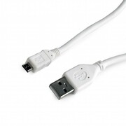 CableMicroUSB2.0,MicroB-AM,0.5m,Cablexpert,WHITE,CCP-mUSB2-AMBM-W-0.5M-http://cablexpert.com/item.aspx?id=8228