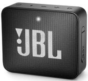 JBLGo2Black/BluetoothPortableSpeaker,3W(1x3W)RMS,BTType4.1,Frequencyresponse:180Hz–20kHz,IPX7Waterproof,Speakerphone,730mAhrechargeableLithium-ionbattery,3.5mmjackaudioinput,Batterylife(upto)5hr