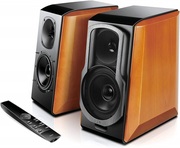 EdifierS2000Pro,Hi-Fi2.0/124W(2x62W)RMS,Bluetooth(aptX),Three-amping,Audioin:twodigital(Optical,Coaxial)&twoanalog(RCA),remotecontrol,wooden