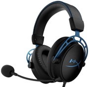 HeadsetHyperXCloudAlphaS,Black/Blue,Solidaluminiumbuild,Microphone:detachable,Frequencyresponse:13Hz–27,000Hz,Detachableheadsetbraidedcablelength:1m+2mextension,DualChamberDrivers,3.5jack,Virtual7.1surroundsound