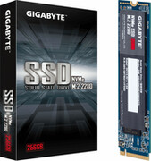 M.2NVMeSSD256GBGigabyte,PCIe3.0x4/NVMe1.3,M2Type2280,Read:1700MB/s,Write:1100MB/s,GP-GSM2NE3256GNTD