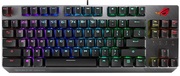 "GamingKeyboardAsusROGStrixScopeTKL,Mechanical,CherryMXSilentRed,Aluminum,AuraSync,USB.