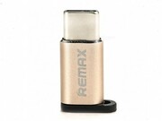 AdapterRemaxmicroUSBtoType-CGold