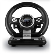 AcmeSTiRacingWheel,USB,DualVibration,Pedals