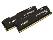 32GB(Kitof2*16GB)DDR4-2666KingstonHyperX®FURYDDR4,PC21300,CL16,1.2V,Auto-overclocking,AsymmetricBLACKheatspreader,IntelXMPReady(ExtremeMemoryProfiles)