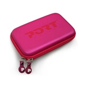 PORTCameracase/COLORADOPINK/Reinforcedcompactcamerapouch,Material:HardEVAshell,Removablestrapforbelt,Shoulderstrap,Memorycardpocket