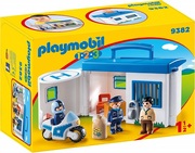 ИгровойнаборPlaymobilTakeAlongPoliceStation1.2.3(PM9382)