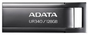 128GBUSB3.1FlashDriveADATAUR340,Black,MetalCase,SlimCapless,Keychain(R:Upto100MB/s)