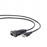 "ConverterUSBtoSerialportRS232,USBAplug/DB9M1.5mcable,Black,Cablexpert,UAS-DB9M-02-http://gembird.nl/item.aspx?id=8590"