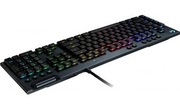 LogitechGamingMechanicalKeyboardG815LIGHTSYNCRGB,LowProfile,5DedicatedG-Keys,2xUSBports,USB,Black