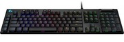 LogitechGamingMechanicalKeyboardG815LIGHTSYNCRGB,LowProfile,5DedicatedG-Keys,2xUSBports,USB,Black