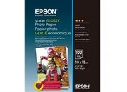 4R183g100pEpsonValueGlossyPhotoPaperФорматпечати:10х15cмКоличество:100листовТолщина(мм):0.22Плотность(г/кв.м):183