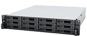 SYNOLOGYRS2423RP+,12-bay,4-coreAMDRyzen3.35-3.6Ghz,8Gb*1+1Slot,1x10GbE,2x1GbE,PCIe,2xPSU