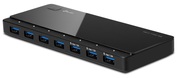TP-LinkUH700,USB3.0Hub,7ports,rateofupto5Gbps,Black,withExternalPowerAdapter