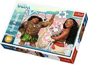 Trefl16298Puzzles-"100"-Vaianaandfriends/DisneyMoana