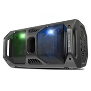 SVENPS-600Black,BluetoothPortableSpeaker,50WRMS,Effectivemulti-coloredlighting,LEDdisplay,FMtuner,USB&microSD,built-inlithiumbattery2x4000mAh,trackscontrol,AUXstereoinput,Headsetmode,microUSBor5VDCpowersupply