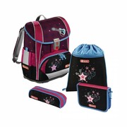 PopStarLIGHT2SchoolbagSet,4pieces
