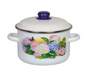 Кастрюляцил.5.5лСиреньСтальэмаль1RD221M-5