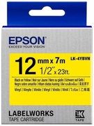 TapeCartridgeEPSONLK-4YBVN;12mm/7mVinyl,Black/Yellow,C53S654042