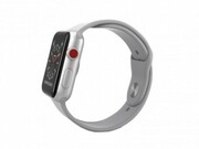 AppleWatchSeries3,38mm,SilverAluminiumCase,SportBand,Fog