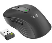 WirelessMouseLogitechM650(B2B),Optical,400-4000dpi,5buttons,1xAA,2.4GHz/BT,Black