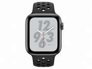AppleWatch444mmNike+SpaceGrayAluminumCasewithAnthracite/BlackNikeSportBand,MU6L2GPS,Gray