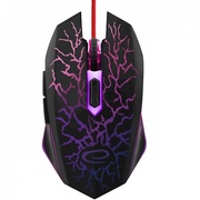 MouseEsperanzaMX211LIGHTNING,Gamingmouse,2400dpi,opticalsensor,multicolorLED,braidedcable,USB,EGM211R