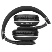 SVENAP-B560MV,BluetoothHeadphoneswithmicrophoneandLEDbacklight,Bluetoothv.4.1,operationtimewithbatteryupto18h,rangeupto10m,callacceptance,trackswitchingcontrol,Wired/wireless,3.5mm(4pin)stereomini-jack,Black