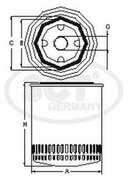 ФильтрмасляныйSCTSM155