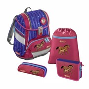 "LuckyHorses"LIGHT24-PieceSchoolBagSet