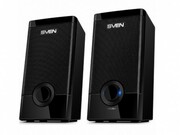 SVEN318Black(USB),2.0/2x2.5WRMS,USBpowersupply,2.1"