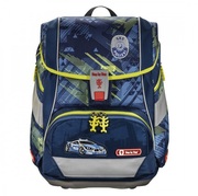 "CityPolice"LIGHT2SchoolbagSet,4pieces