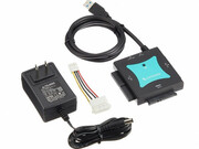 3.5"/2.5"toUSB3.0AdapterforIDE/SATAHDD/SSD,CenturyCRAISU3S6G,PSU