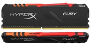 64GB(Kitof2*32GB)DDR4-3000KingstonHyperX®FURYDDR4RGB,PC24000,CL16,1.35V,Auto-overclocking,AsymmetricBLACKheatspreader,DynamicRGBeffectsfeaturingHyperXInfraredSynctechnology,IntelXMPReady(ExtremeMemoryProfiles)