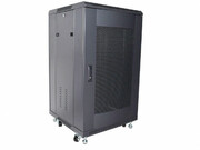 19"20UStandardFloorRack,SN-NO19"20U-06-06-ДС-ПГ-2БГ,600х600х935/1060*,GlassDoor,Black