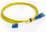 Fiberopticpatchcords,singlemodeDuplexLC-SC,10m