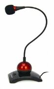 EsperanzaEH130,ChatDesktopMicrofonewithSwitchon/off,Black/Red