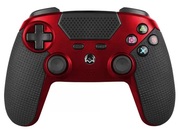 WirelessGamepadSVENGC-4040,4axes,D-Pad,2minijoysticks,11buttons,Vibrationfeedback,Touchpad,Gyroscope,500mAh,3.5mm,BT,Black/Red