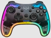 WirelessGamepadSVENGC-5050,4axes,D-Pad,2minijoysticks,14buttons,Smartphoneholder,Vibrationfeedback,RGB,800mAh,Bluetooth,Transparent