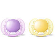 SCF211/22PhilipsAventSuzetaUltramoalesiflexibila(6-18luni,OrtodonticasifaraBPA,Pachetde2buc.)