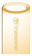 16GBUSBFlashDriveTranscend"JetFlash510",GoldMetallicUltraCompact/Dust,Shock,WaterResist